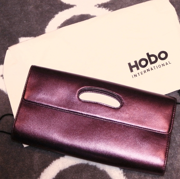 HOBO Purple Clutch